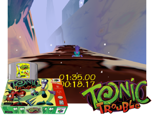 Tonic Trouble (USA) (Rev A) Cover